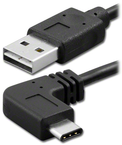 Pan Pacific | Product Detail | Right-Angle (L-R) USB-C to USB A Male ...